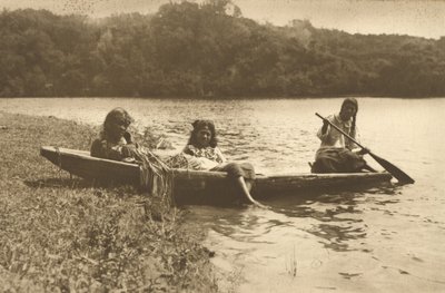 Waka, Lake Rotoiti, c.1915 by Edward Payton